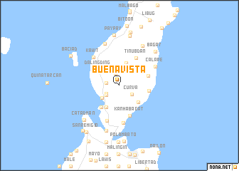 map of Buenavista