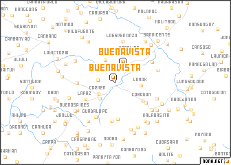 map of Buenavista