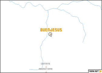 map of Buen Jesús