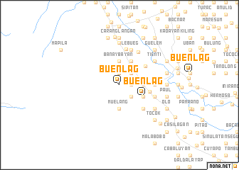 map of Buenlag