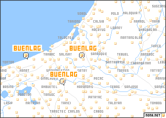 map of Buenlag