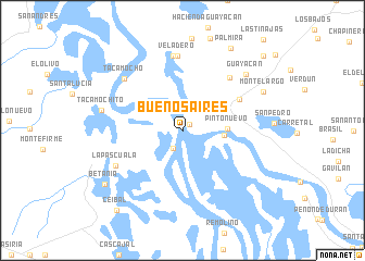 map of Buenos Aires