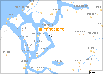 map of Buenos Aires