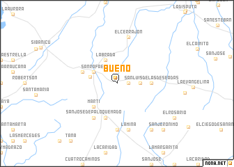 map of Bueno