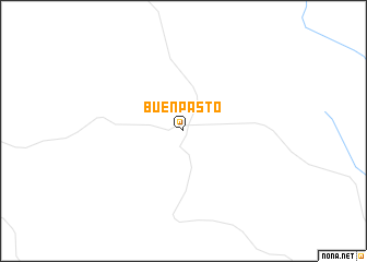 map of Buen Pasto