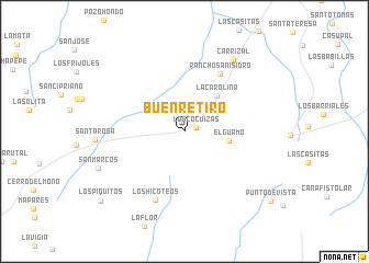 map of Buen Retiro