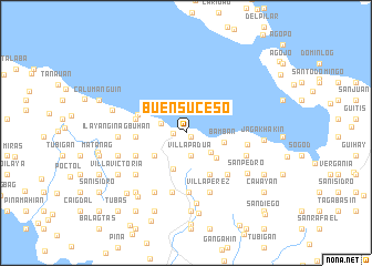 map of Buensuceso