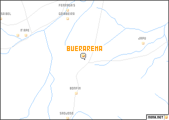 map of Buerarema