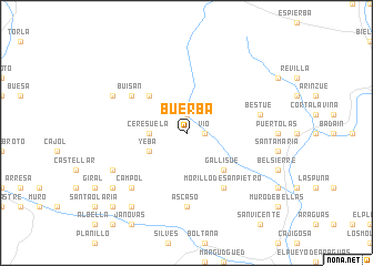 map of Buerba