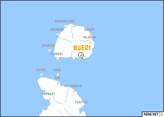 map of Bueri