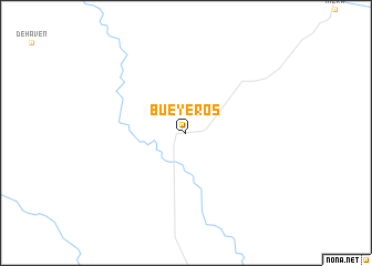 map of Bueyeros