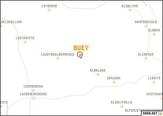 map of Buey