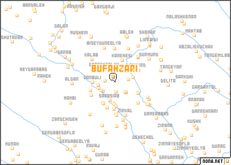 map of Būfah Zārī