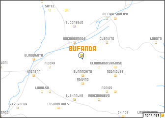 map of Bufanda