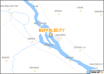 map of Buffalo City