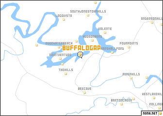 map of Buffalo Gap