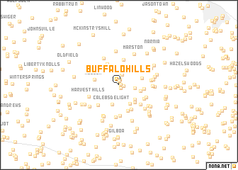 map of Buffalo Hills