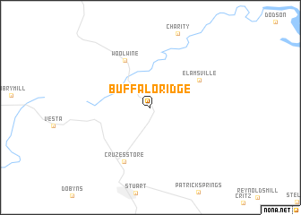 map of Buffalo Ridge