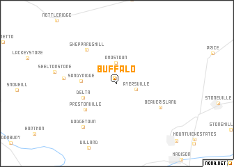 map of Buffalo