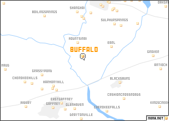 map of Buffalo