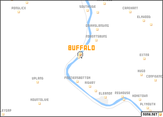 map of Buffalo