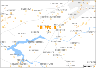 map of Buffalo