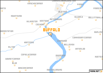 map of Buffalo