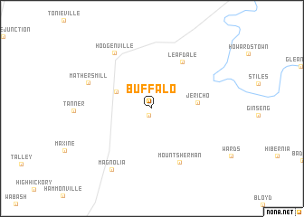 map of Buffalo