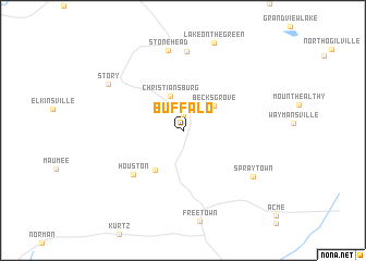 map of Buffalo