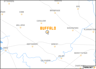 map of Buffalo