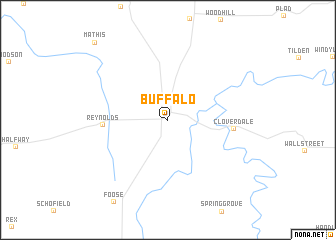 map of Buffalo