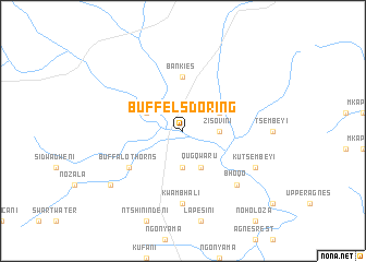 map of Buffelsdoring