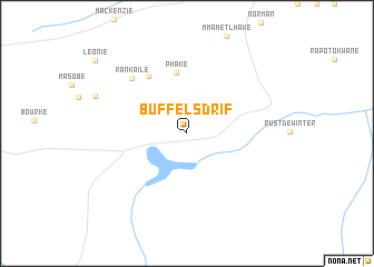 map of Buffelsdrif