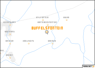 map of Buffelsfontein