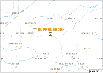 map of Buffelshoek