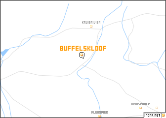 map of Buffelskloof