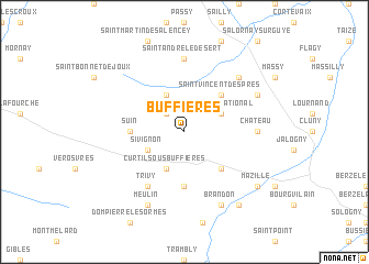 map of Buffières