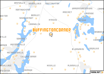 map of Buffington Corner