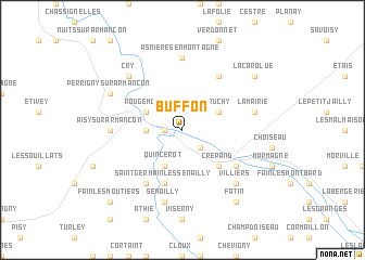 map of Buffon