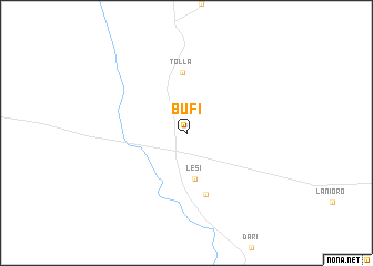 map of Bufi