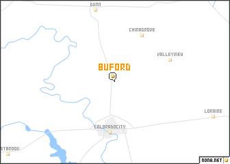 map of Buford