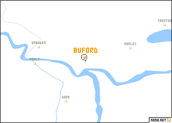 map of Buford