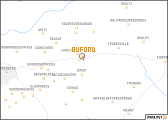 map of Buford