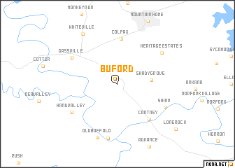 map of Buford