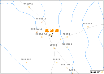 map of Bugaba