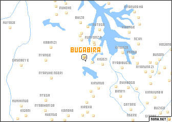 map of Bugabira