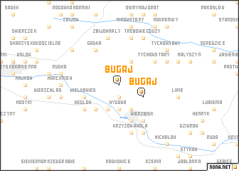 map of Bugaj