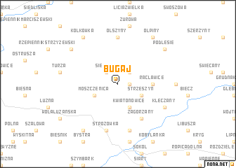 map of Bugaj