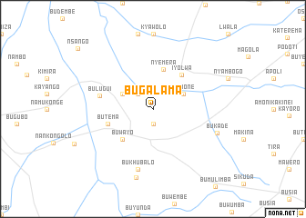 map of Bugalama