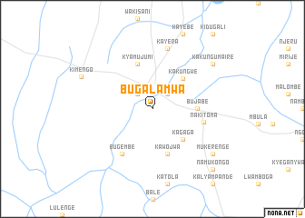 map of Bugalamwa